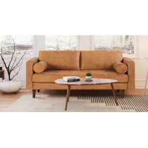 Woodworth wooden store industries leather couch